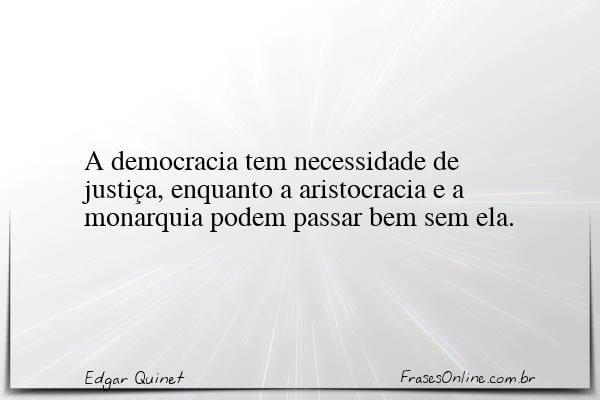 Frase de Edgar Quinet