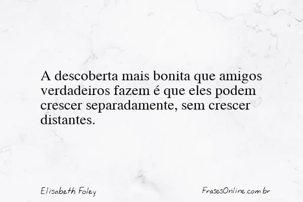 Frase de Elisabeth Foley