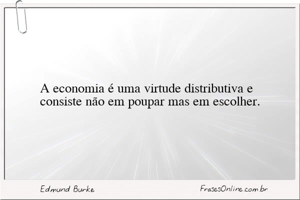 Frase de Edmund Burke