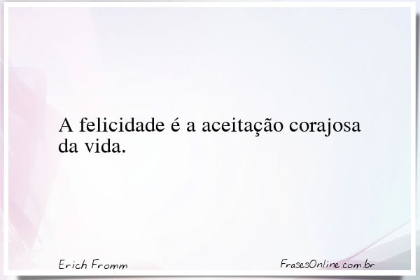 Frase de Erich Fromm