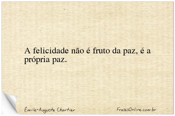 Frase de Émile-Auguste Chartier