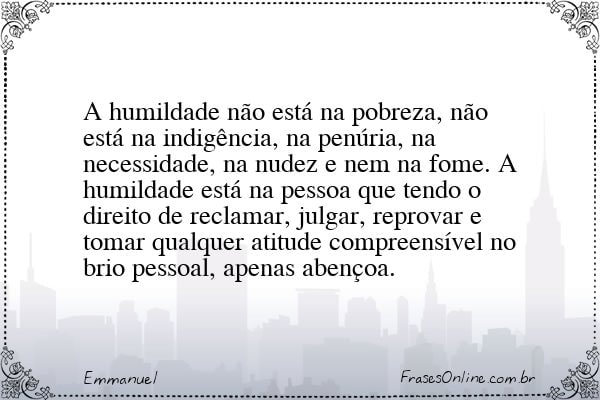Frase de Emmanuel