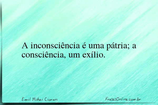 Frase de Emil Mihai Cioran