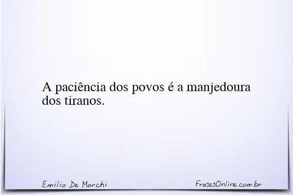 Frase de Emilio De Marchi