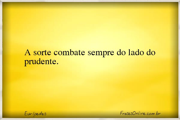 Frase de Eurípedes