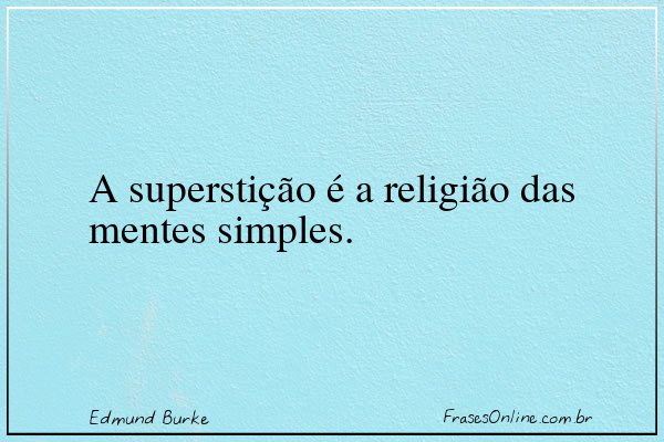 Frase de Edmund Burke