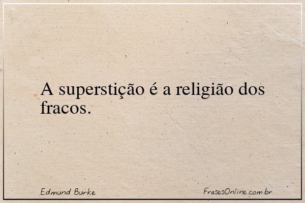 Frase de Edmund Burke