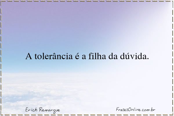 Frase de Erich Remarque