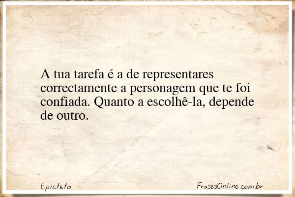 Frase de Epicteto