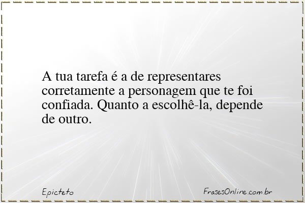 Frase de Epicteto