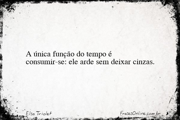 Frase de Elsa Triolet