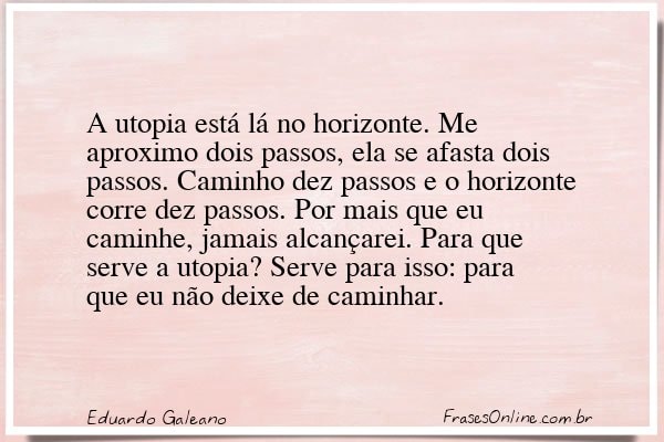 Frase de Eduardo Galeano