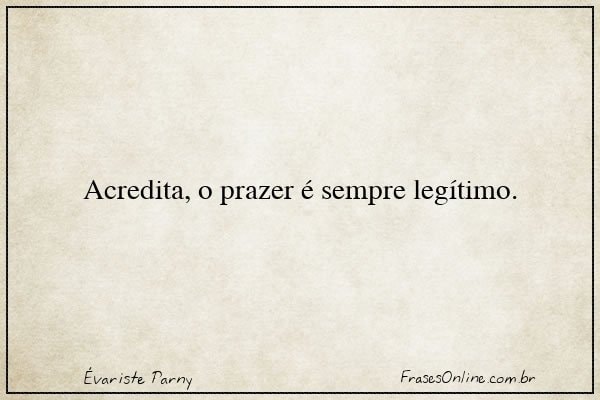 Frase de Évariste Parny