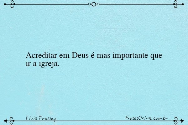 Frase de Elvis Presley