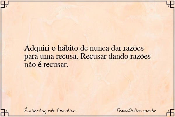 Frase de Émile-Auguste Chartier