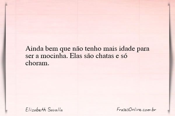 Frase de Elizabeth Savalla