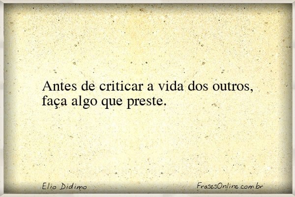 Frase de Elio Didimo