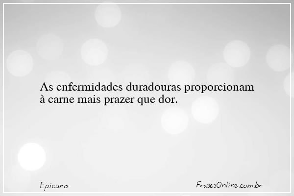 Frase de Epicuro