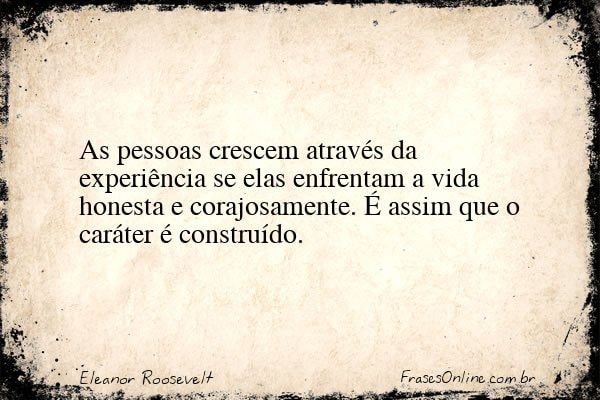 Frase de Eleanor Roosevelt