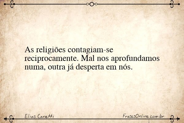 Frase de Elias Canetti