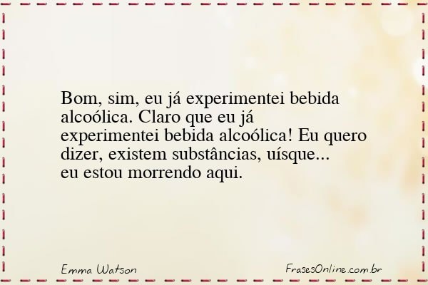 Frase de Emma Watson