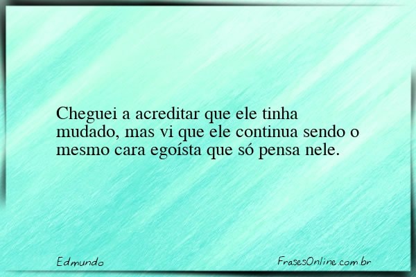 Frase de Edmundo