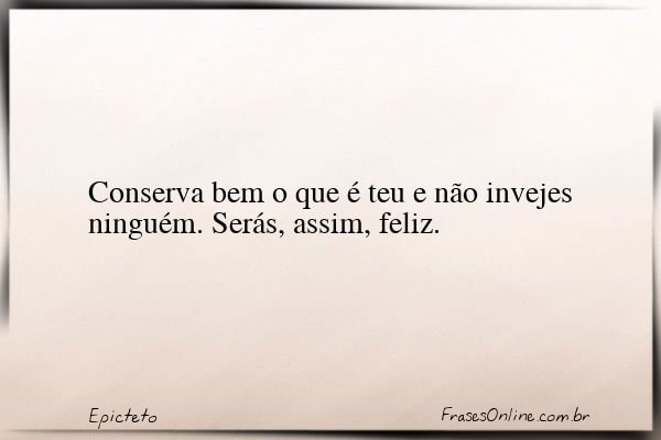 Frase de Epicteto
