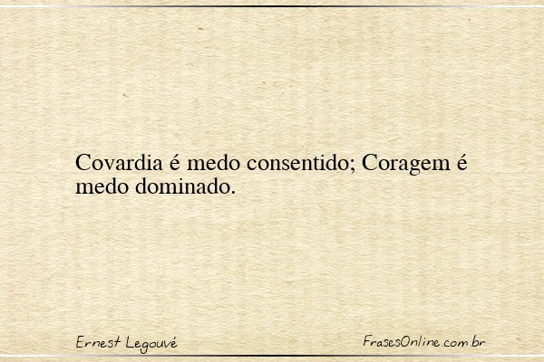Frase de Ernest Legouvé