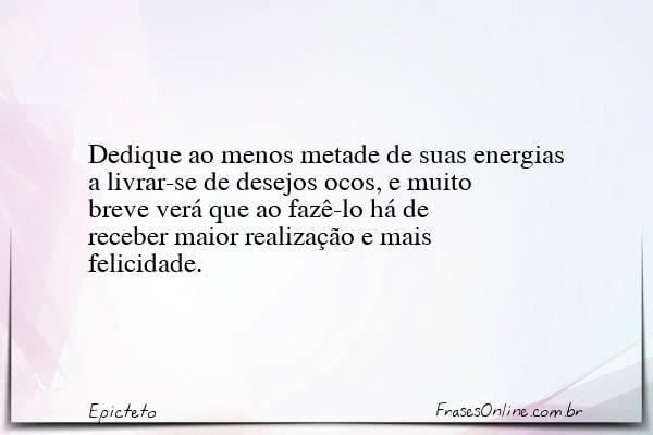 Frase de Epicteto