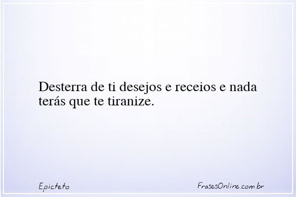Frase de Epicteto