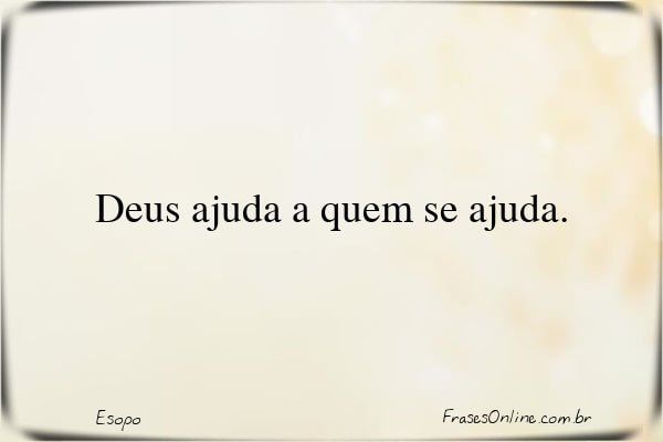 Frase de Esopo