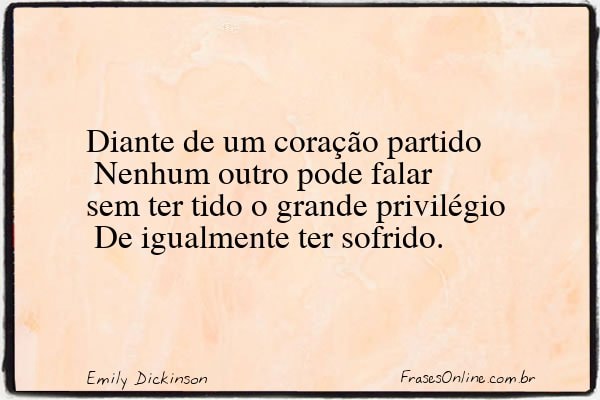Frase de Emily Dickinson