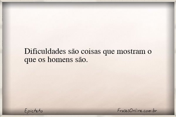 Frase de Epicteto