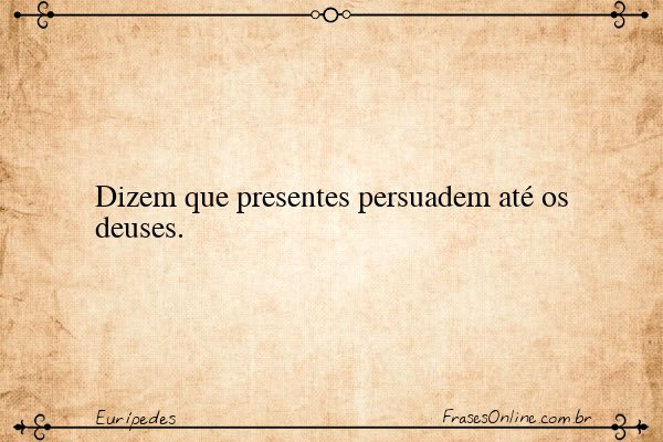Frase de Eurípedes