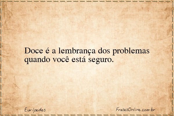 Frase de Eurípedes