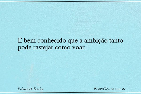 Frase de Edmund Burke