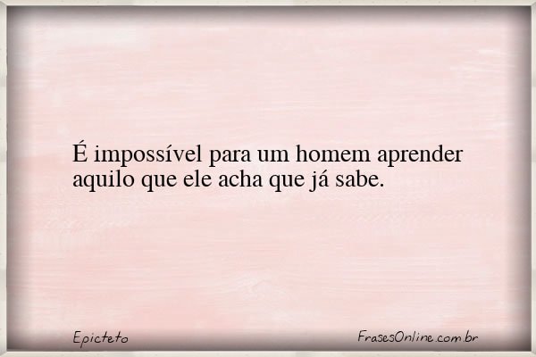 Frase de Epicteto