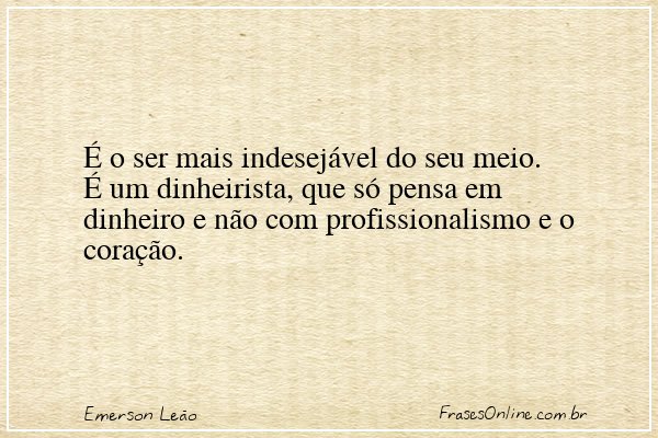 Frase de Emerson Leão