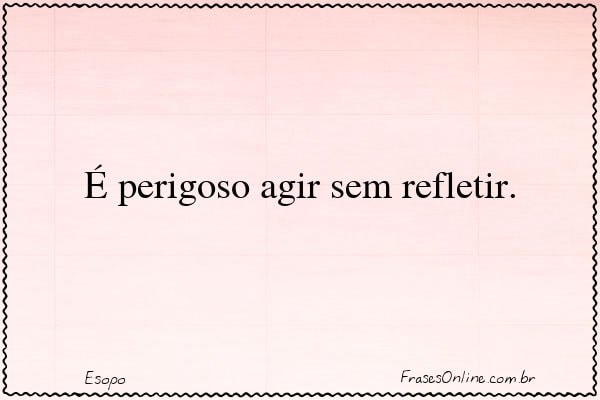 Frase de Esopo