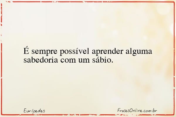 Frase de Eurípedes