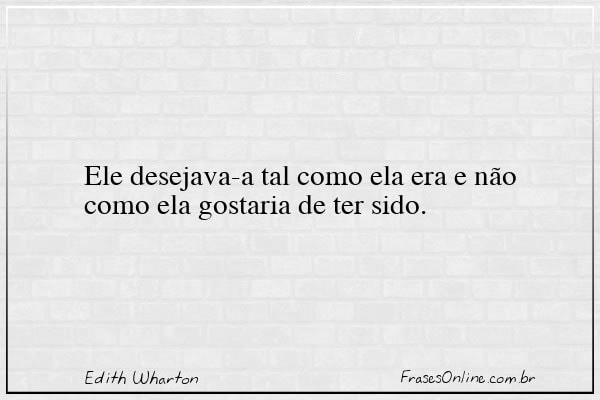 Frase de Edith Wharton