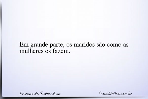 Frase de Erasmo de Rotterdam
