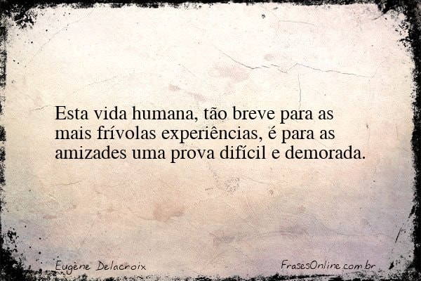 Frase de Eugène Delacroix