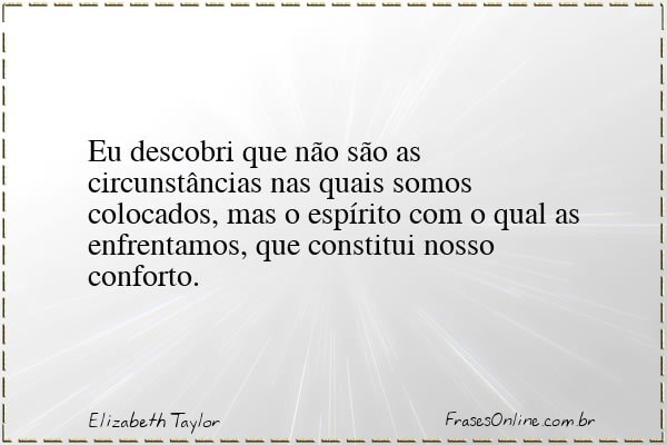 Frase de Elizabeth Taylor