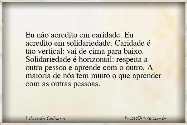 Frase de Eduardo Galeano