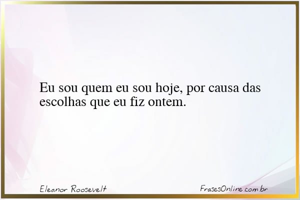 Frase de Eleanor Roosevelt
