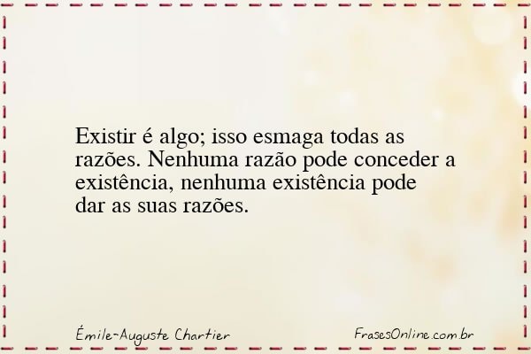 Frase de Émile-Auguste Chartier