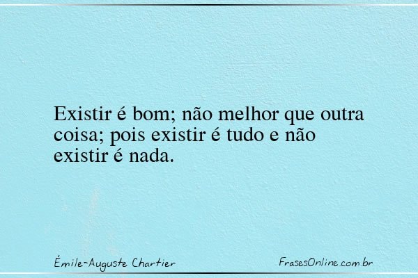 Frase de Émile-Auguste Chartier