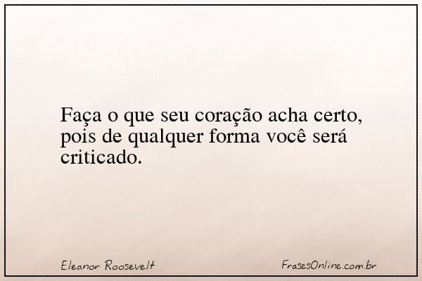 Frase de Eleanor Roosevelt