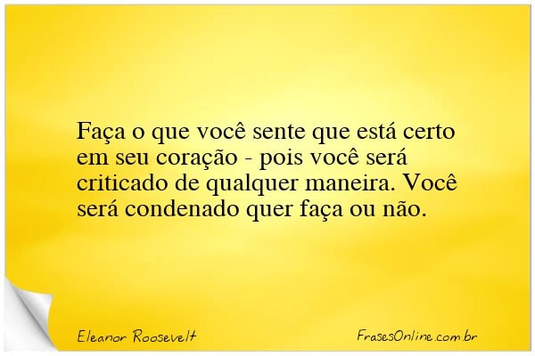 Frase de Eleanor Roosevelt